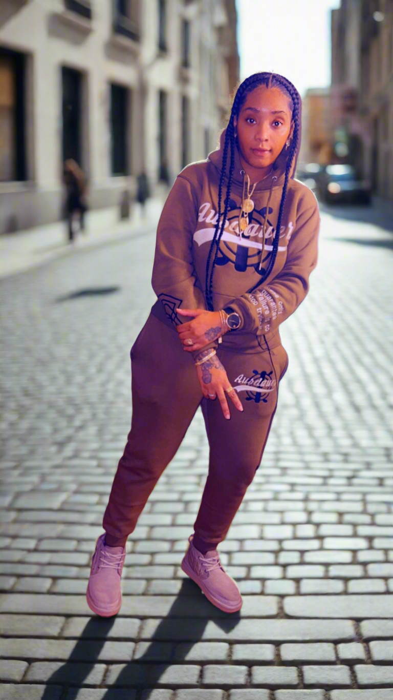 Army Green and Cream Special Edition Sweatsuit
